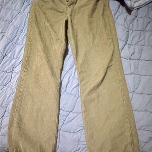 We The Free Dried Basil Corduroy Boyfriend Jeans